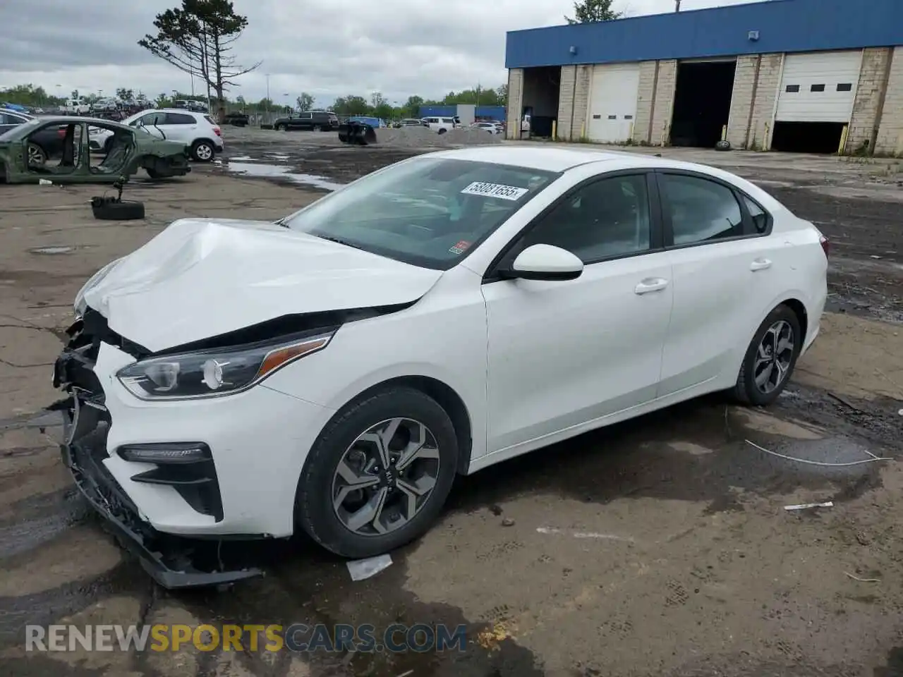 1 Photograph of a damaged car 3KPF24AD8ME390419 KIA FORTE 2021