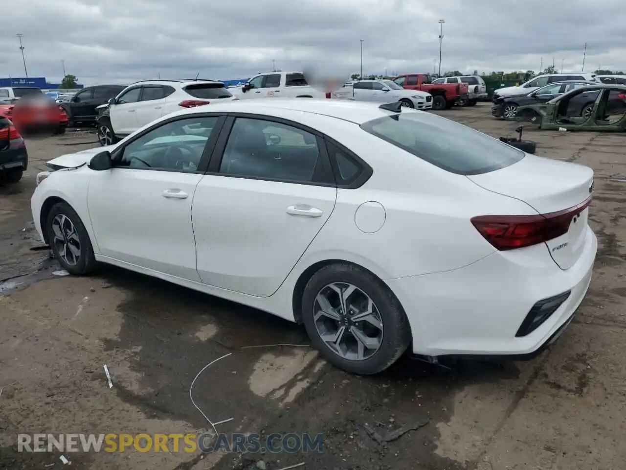2 Photograph of a damaged car 3KPF24AD8ME390419 KIA FORTE 2021