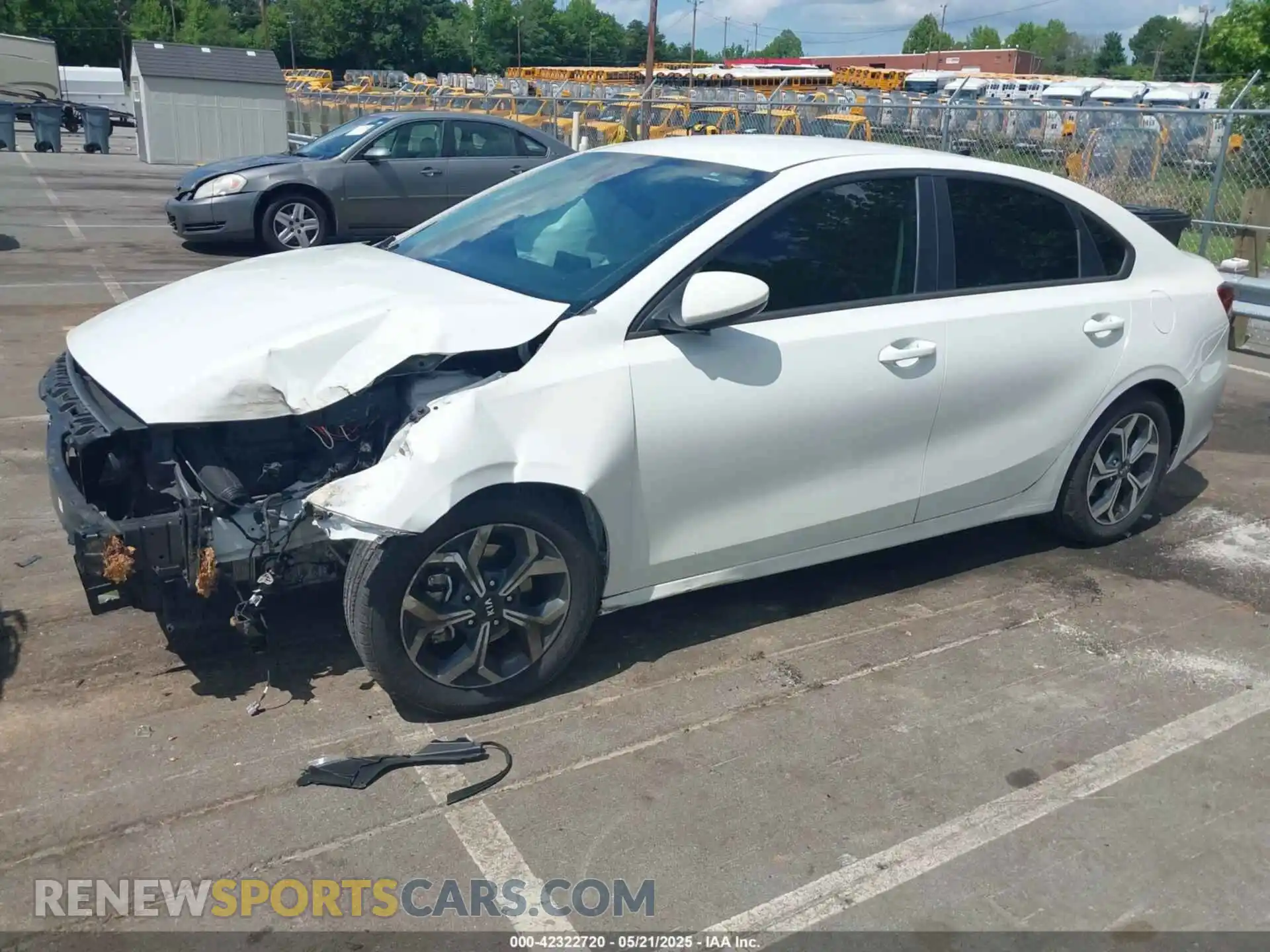 2 Photograph of a damaged car 3KPF24AD8ME394275 KIA FORTE 2021