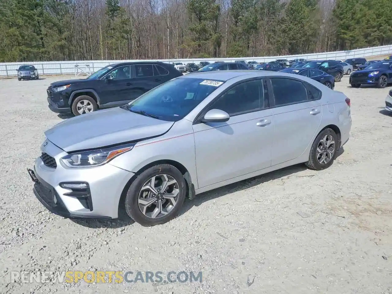 1 Photograph of a damaged car 3KPF24AD8ME401693 KIA FORTE 2021