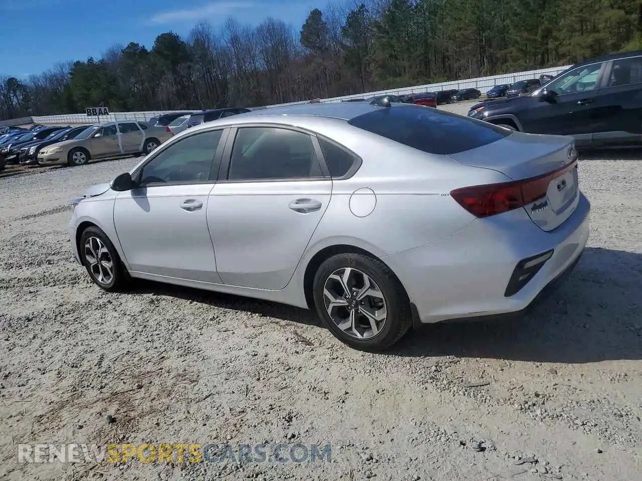 2 Photograph of a damaged car 3KPF24AD8ME401693 KIA FORTE 2021
