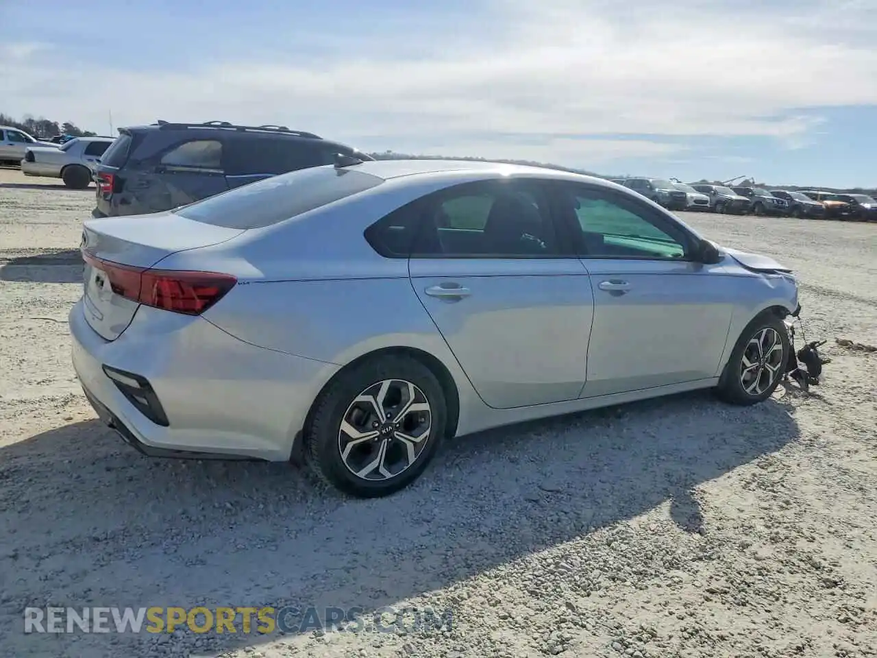 3 Photograph of a damaged car 3KPF24AD8ME401693 KIA FORTE 2021