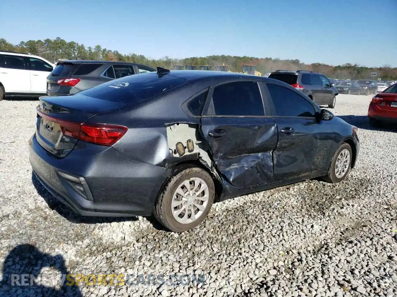 3 Photograph of a damaged car 3KPF24AD8ME401743 KIA FORTE 2021