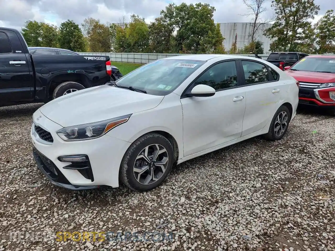 1 Photograph of a damaged car 3KPF24AD8ME410586 KIA FORTE 2021