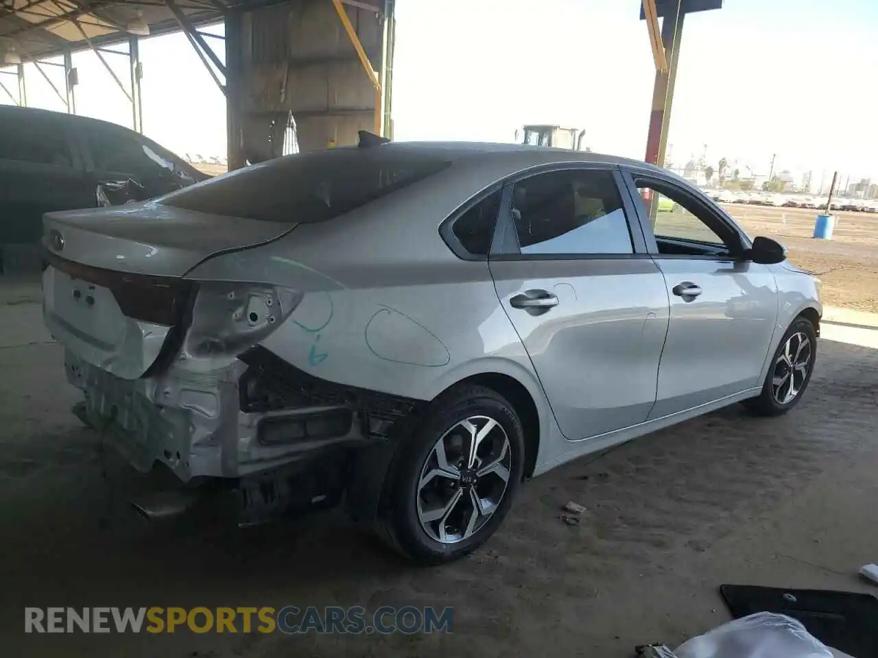 3 Photograph of a damaged car 3KPF24AD8ME414122 KIA FORTE 2021