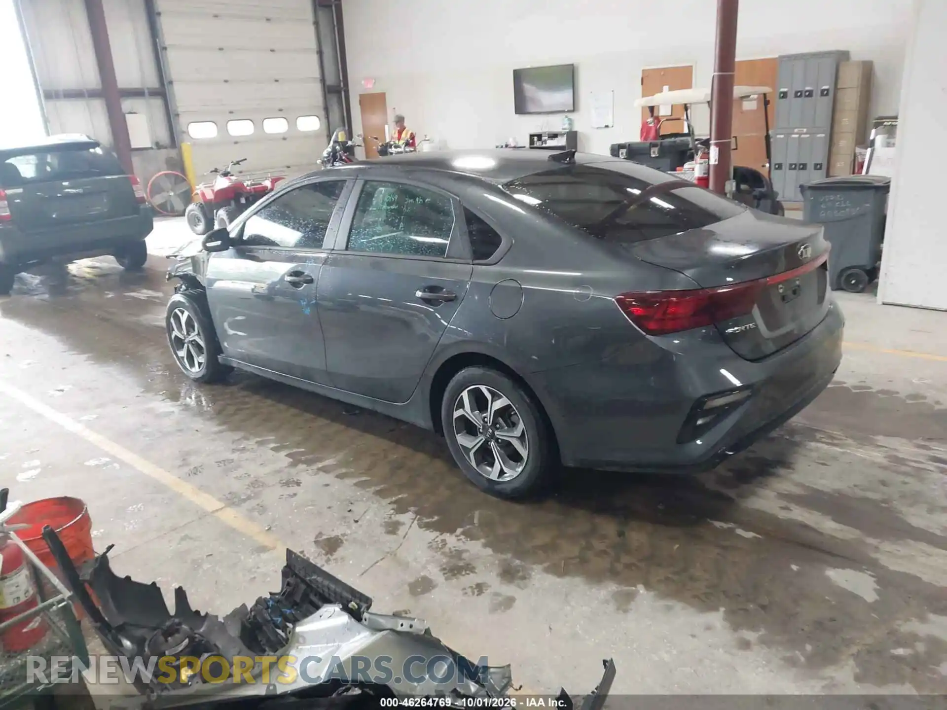 3 fotografías del automóvil dañado 3KPF24AD8ME414802 KIA FORTE 2021