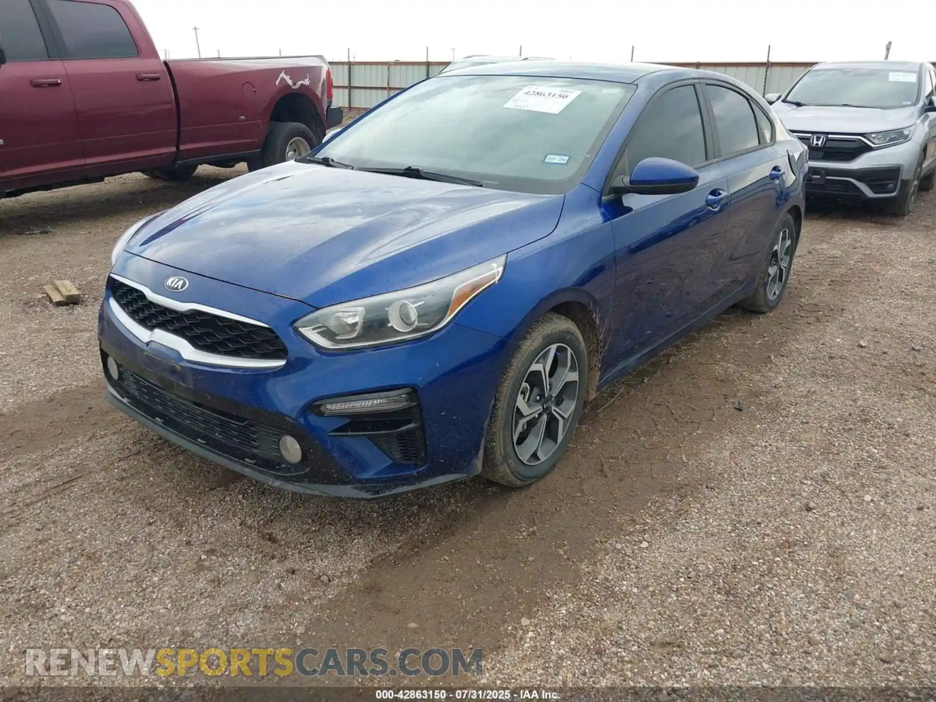2 Photograph of a damaged car 3KPF24AD9ME262559 KIA FORTE 2021