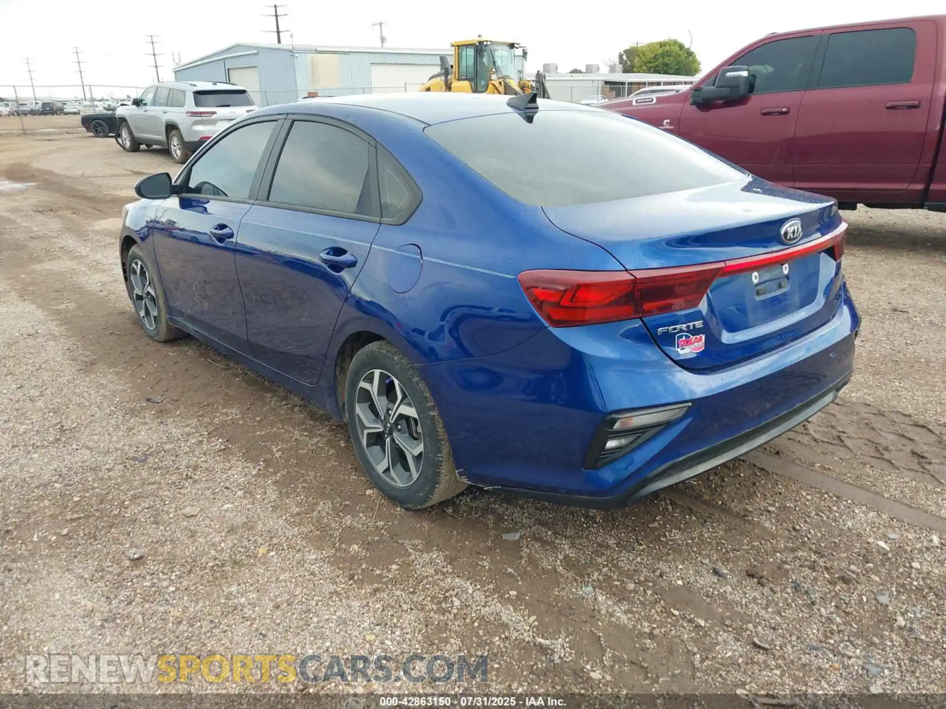 3 Photograph of a damaged car 3KPF24AD9ME262559 KIA FORTE 2021
