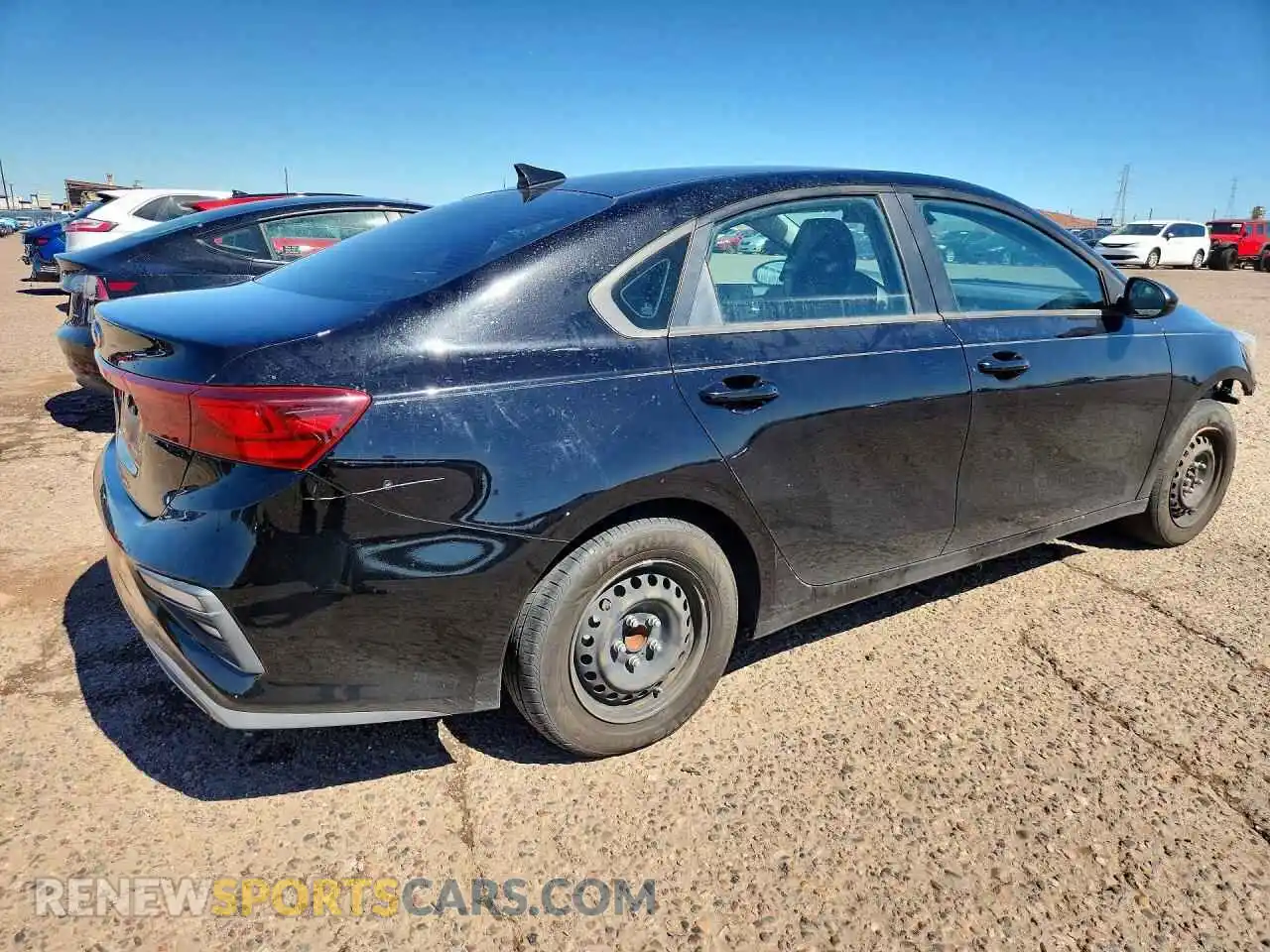 3 Фотография поврежденного автомобиля 3KPF24AD9ME265588 KIA FORTE 2021