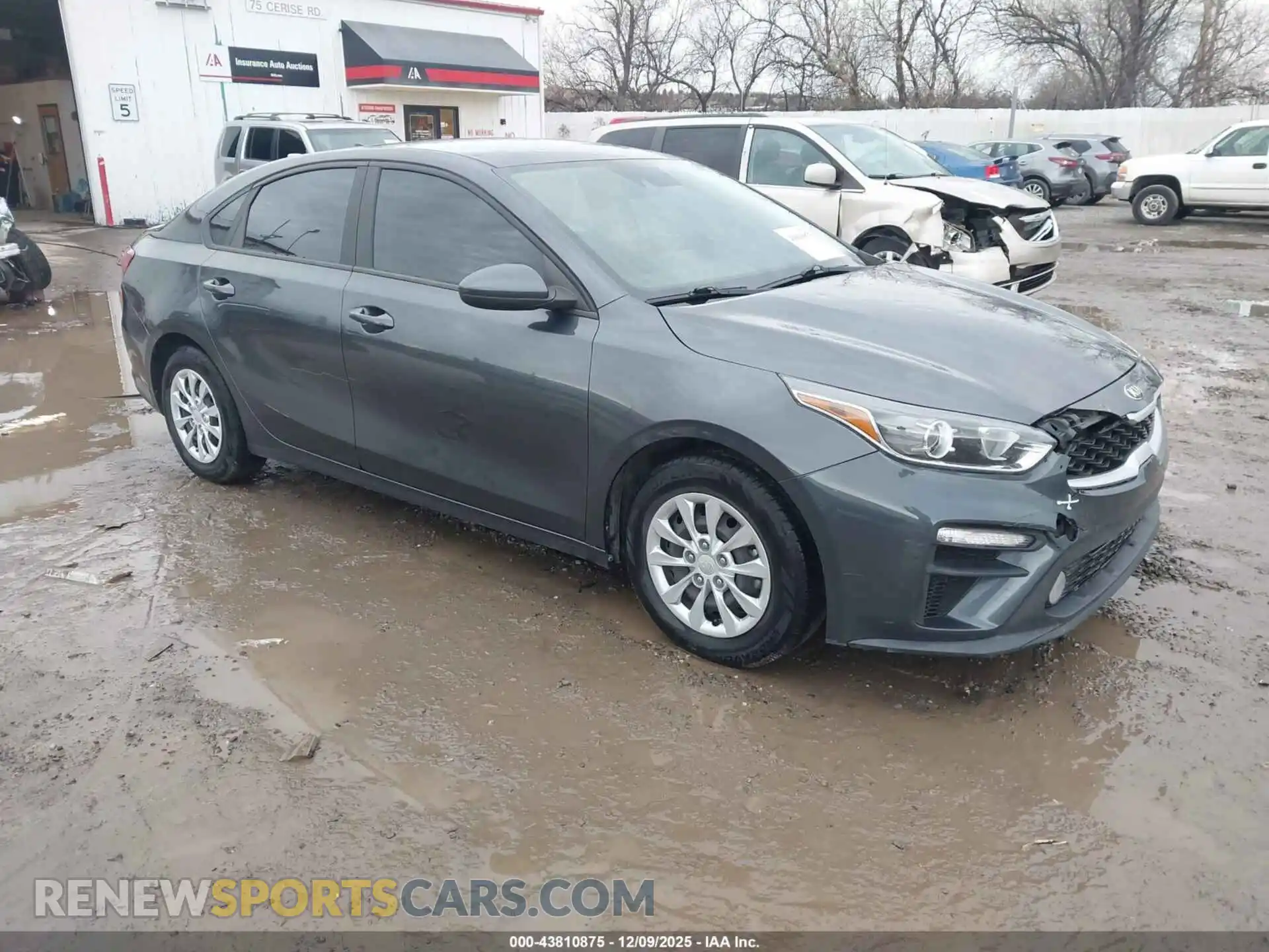 1 Photograph of a damaged car 3KPF24AD9ME265879 KIA FORTE 2021