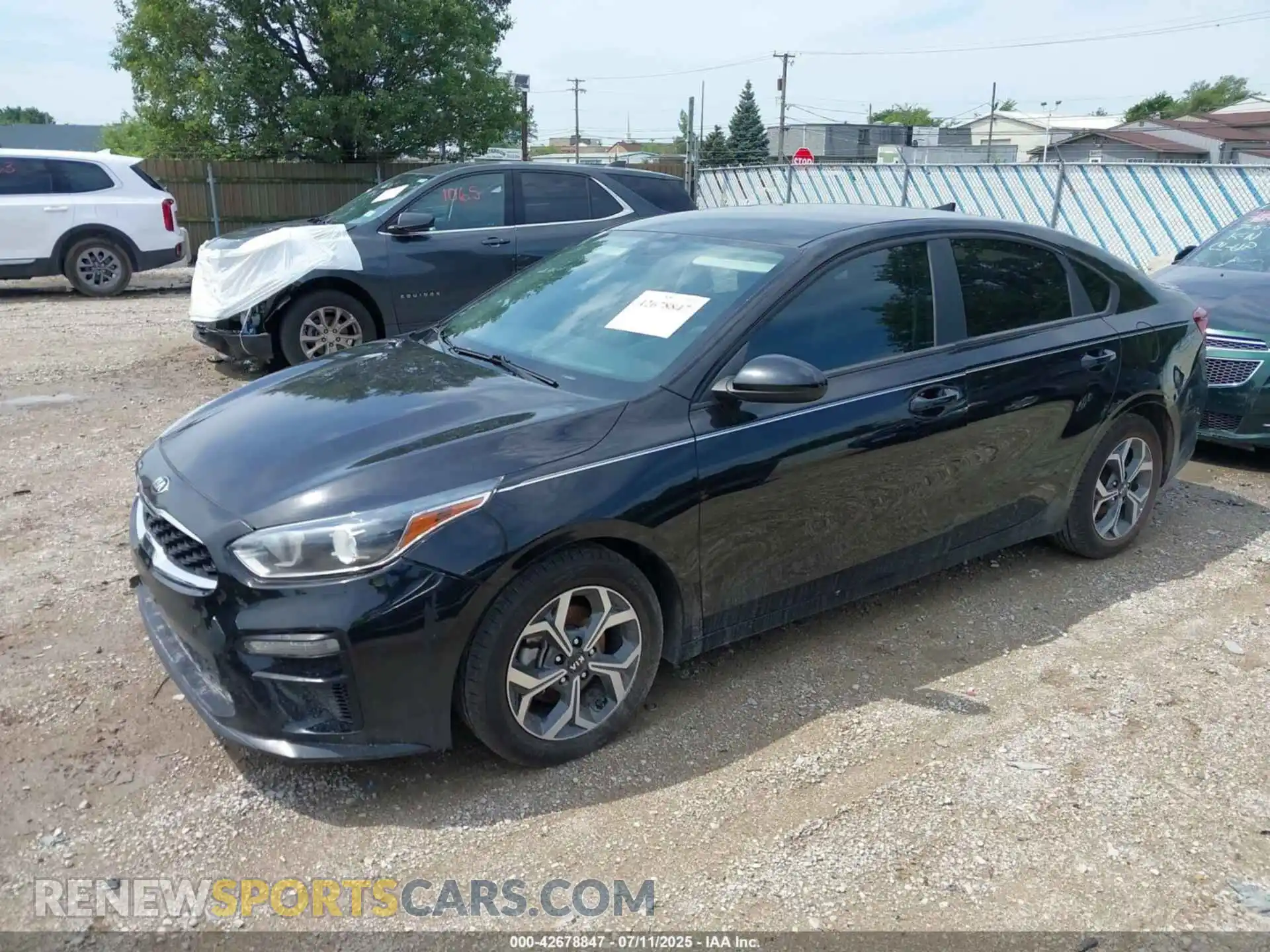 2 Photograph of a damaged car 3KPF24AD9ME266563 KIA FORTE 2021