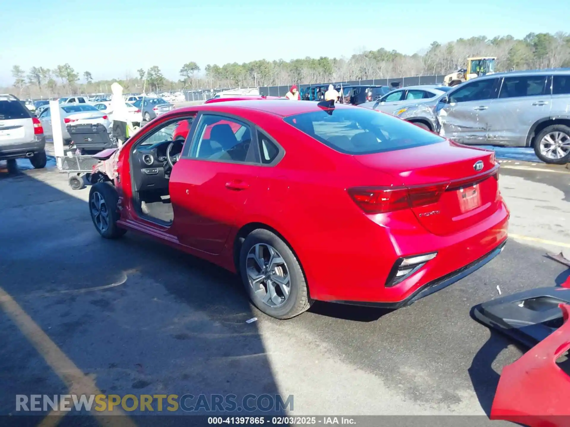 3 Photograph of a damaged car 3KPF24AD9ME266594 KIA FORTE 2021