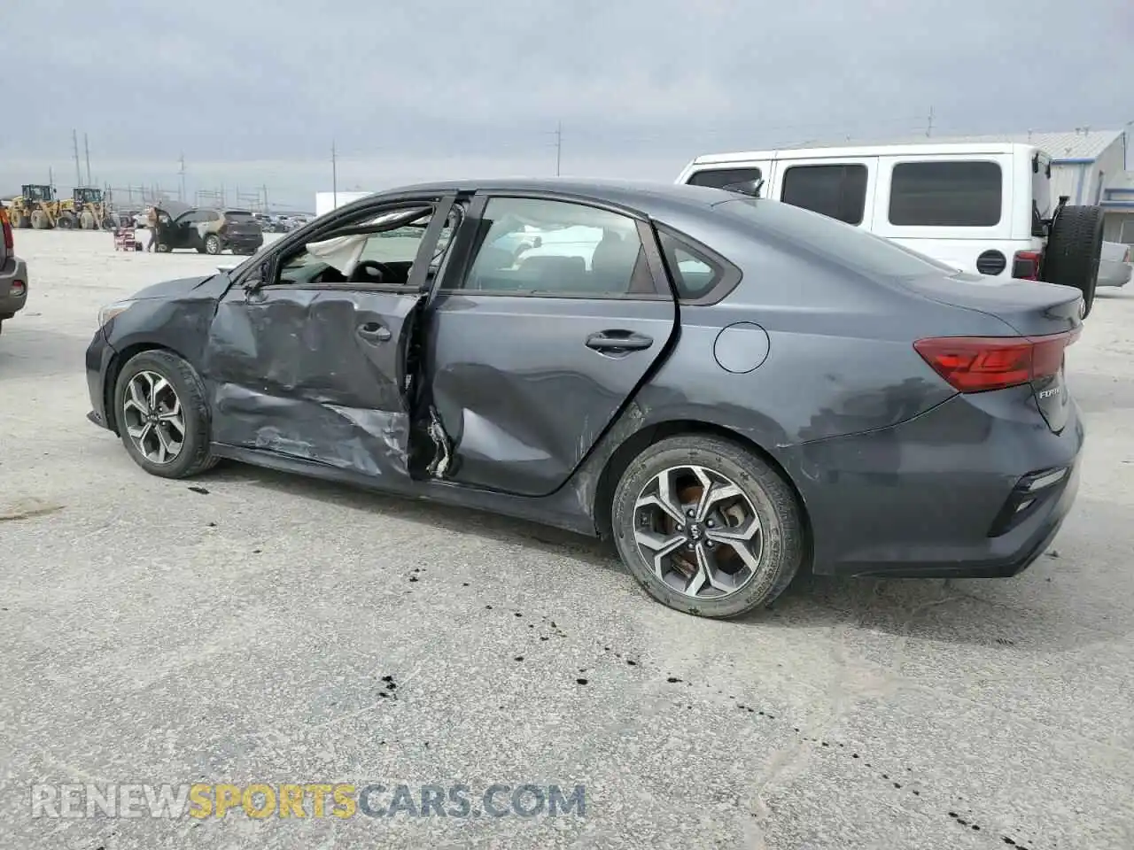 2 Photograph of a damaged car 3KPF24AD9ME267468 KIA FORTE 2021