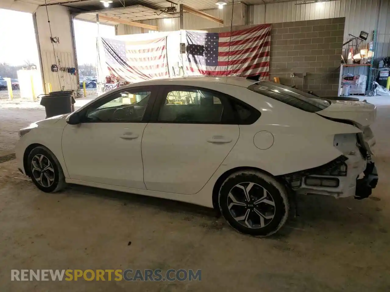2 Photograph of a damaged car 3KPF24AD9ME268958 KIA FORTE 2021