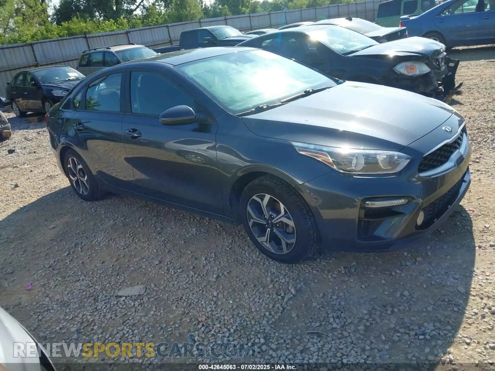 1 Photograph of a damaged car 3KPF24AD9ME271598 KIA FORTE 2021