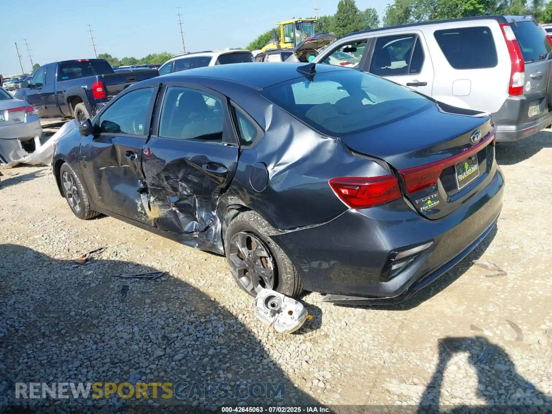 3 Photograph of a damaged car 3KPF24AD9ME271598 KIA FORTE 2021