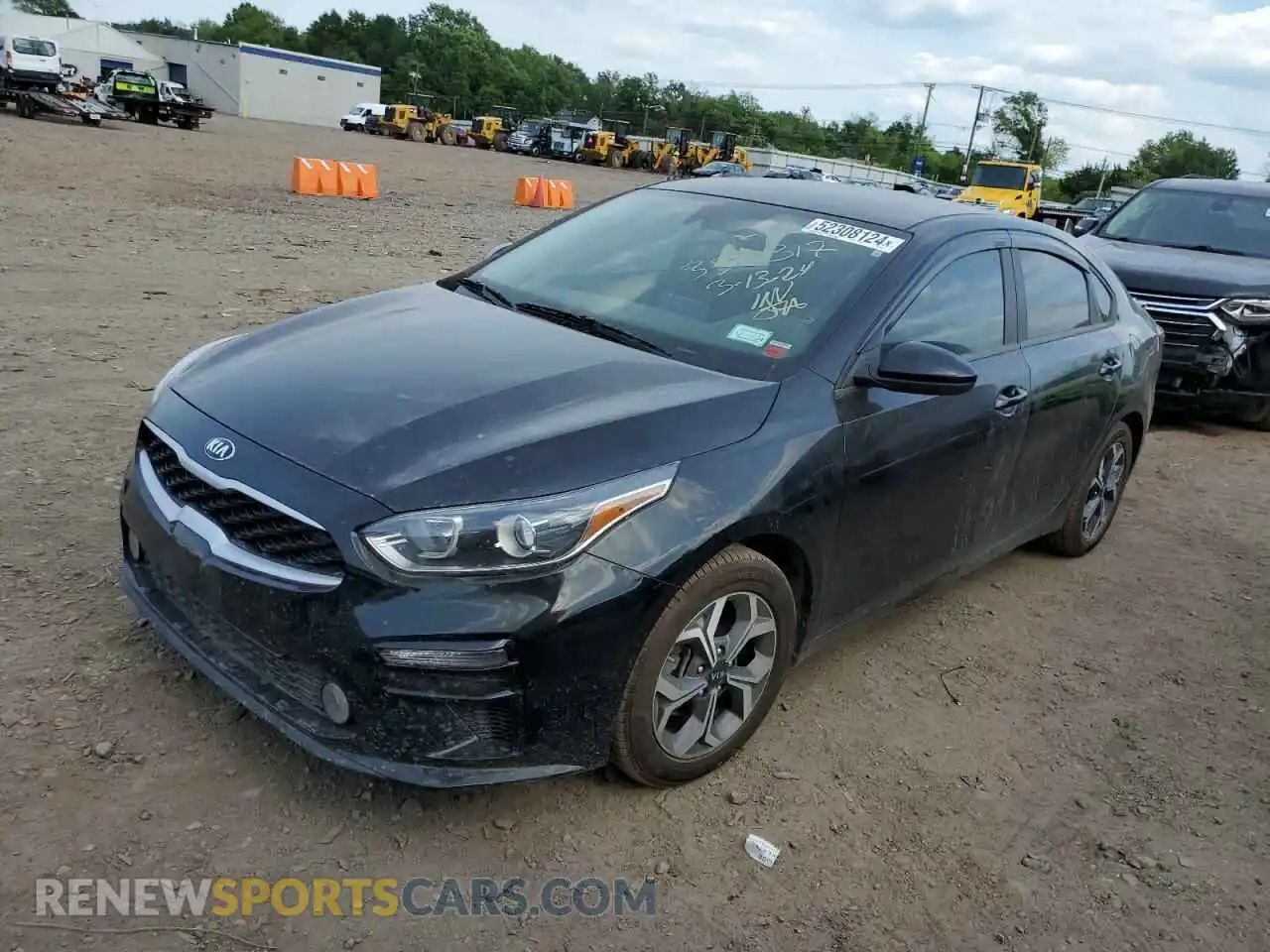 1 Photograph of a damaged car 3KPF24AD9ME283539 KIA FORTE 2021
