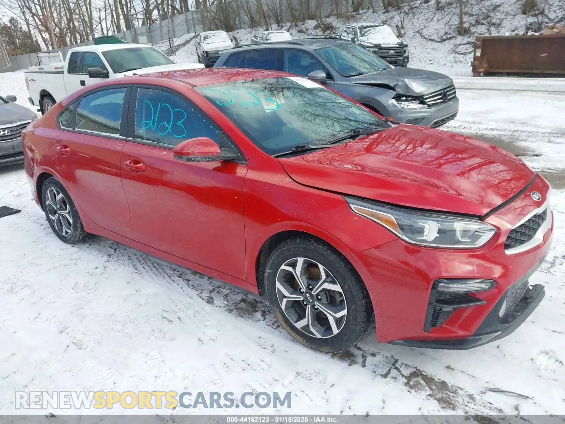 1 Photograph of a damaged car 3KPF24AD9ME286862 KIA FORTE 2021