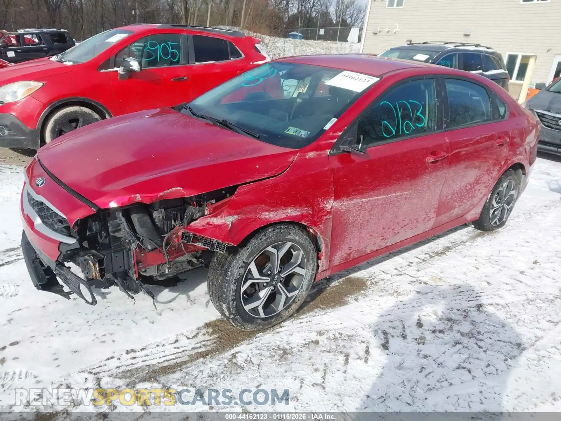 2 Photograph of a damaged car 3KPF24AD9ME286862 KIA FORTE 2021