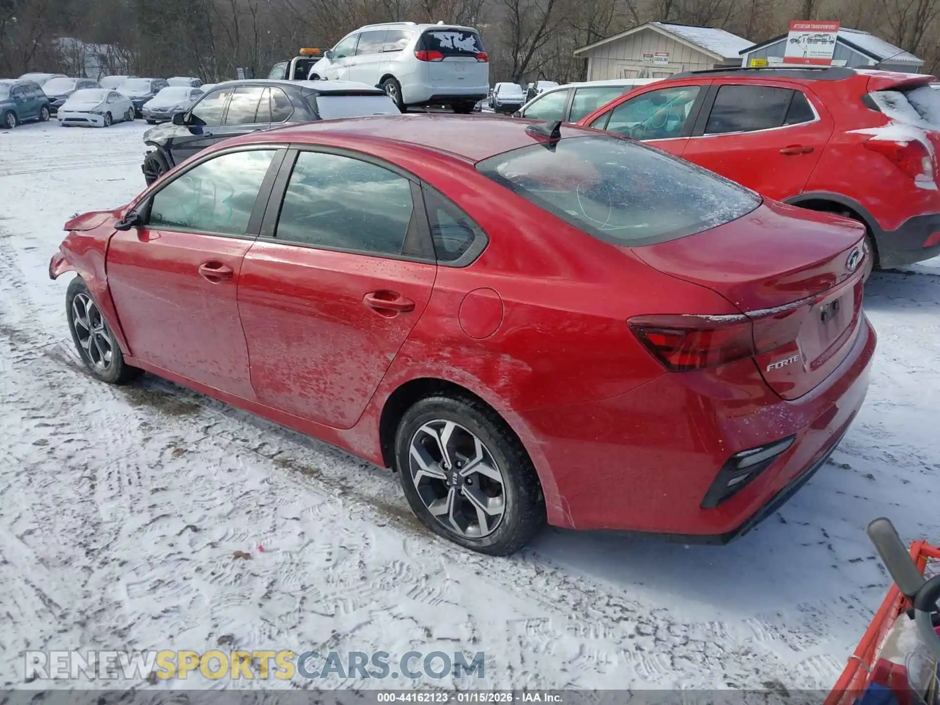 3 Photograph of a damaged car 3KPF24AD9ME286862 KIA FORTE 2021
