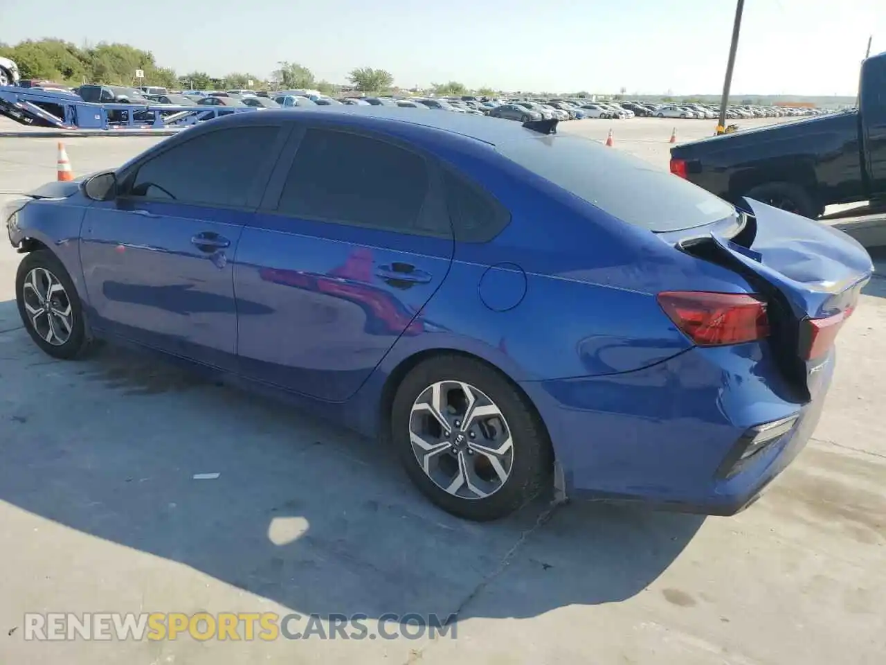 2 Photograph of a damaged car 3KPF24AD9ME298705 KIA FORTE 2021
