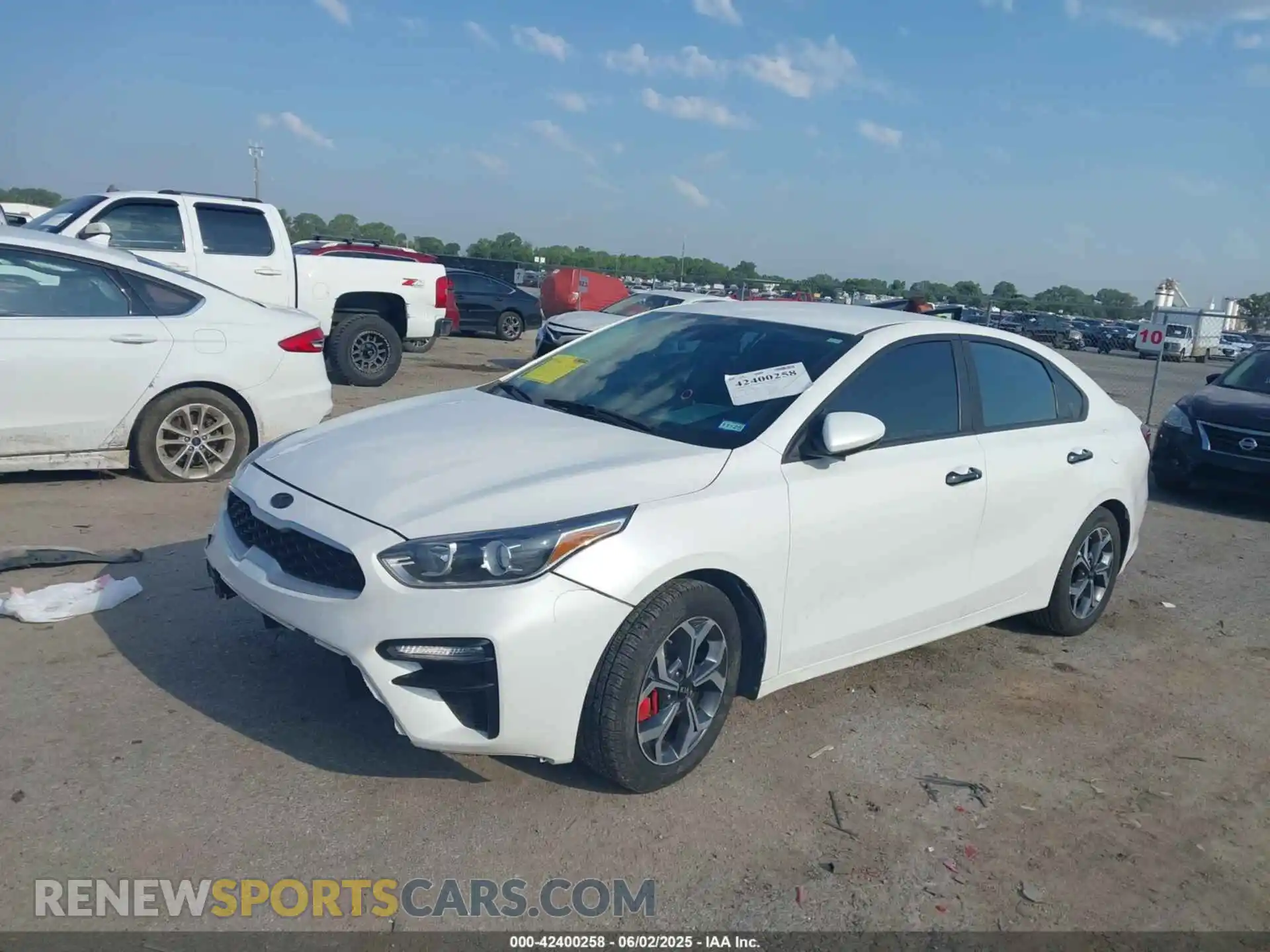 2 Photograph of a damaged car 3KPF24AD9ME304082 KIA FORTE 2021
