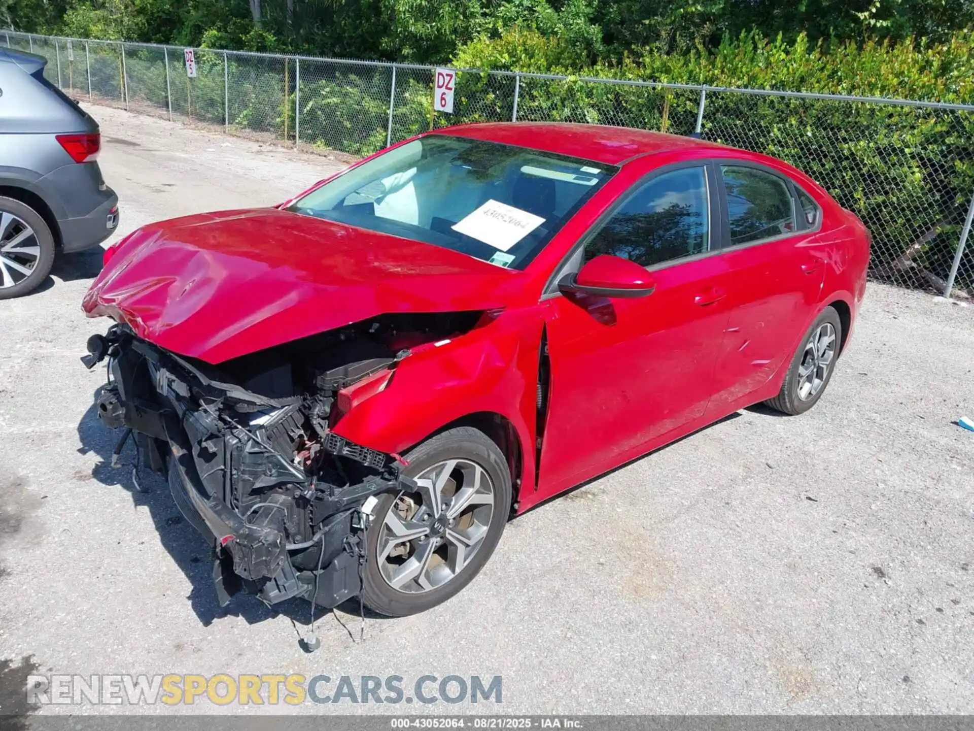 2 Photograph of a damaged car 3KPF24AD9ME312831 KIA FORTE 2021