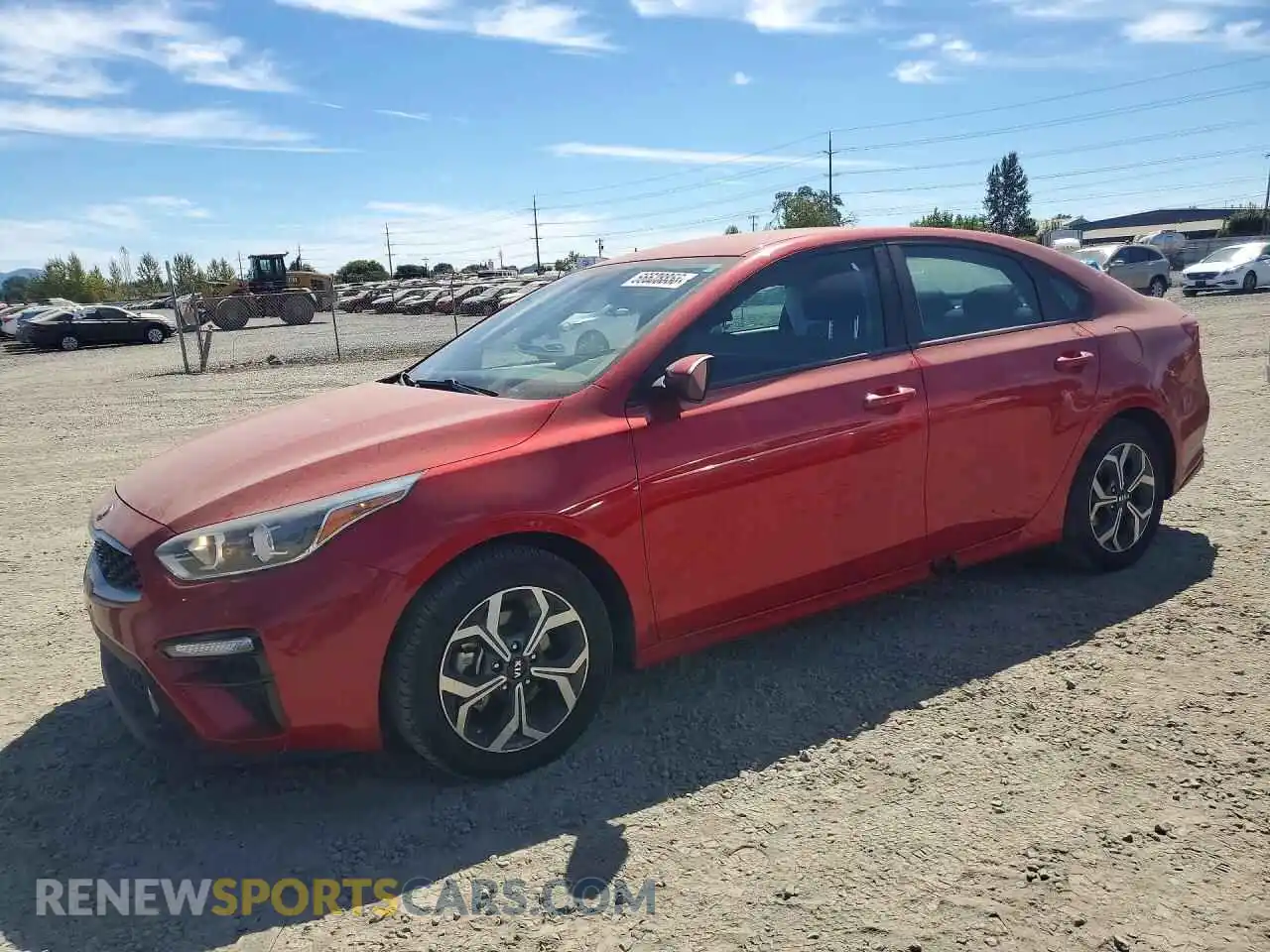 1 fotografías del automóvil dañado 3KPF24AD9ME316443 KIA FORTE 2021