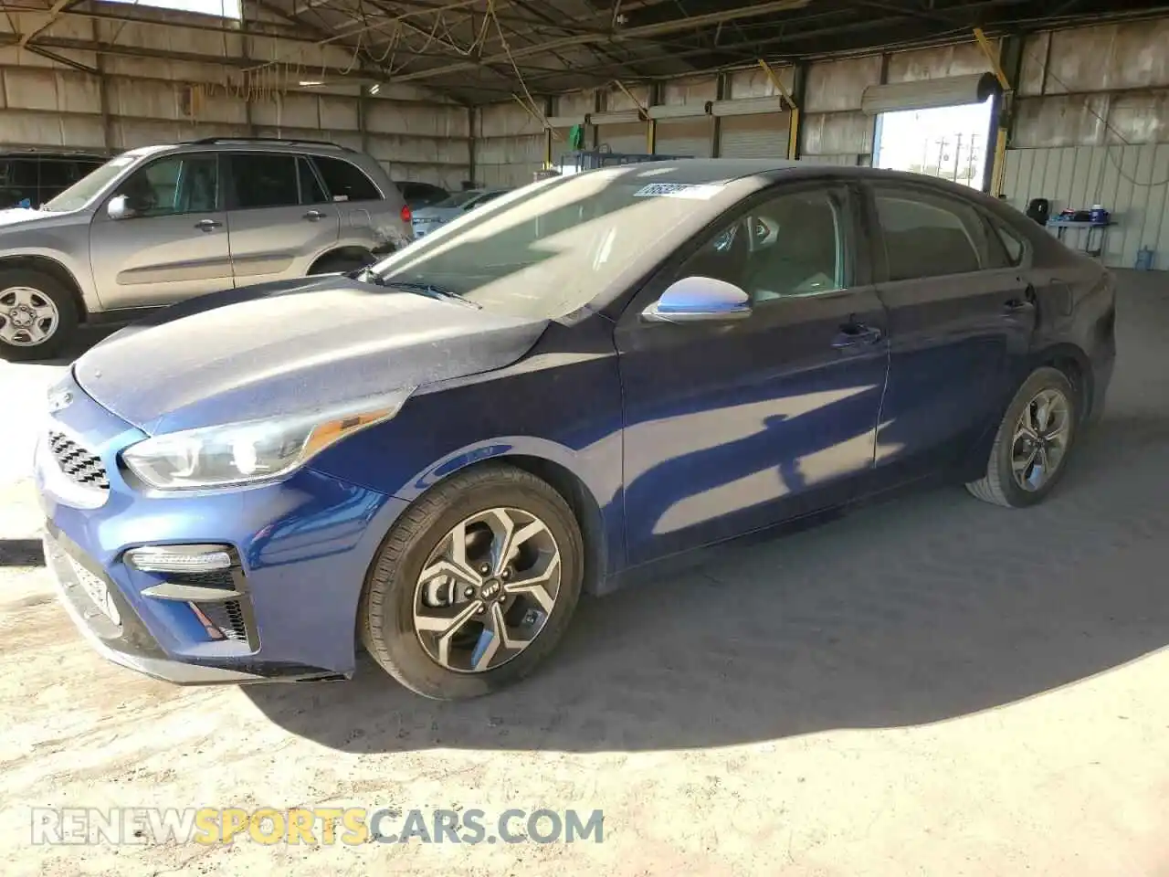 1 Photograph of a damaged car 3KPF24AD9ME316555 KIA FORTE 2021