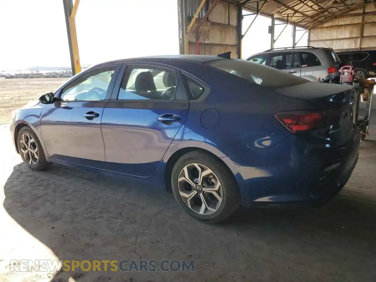 2 Photograph of a damaged car 3KPF24AD9ME316555 KIA FORTE 2021