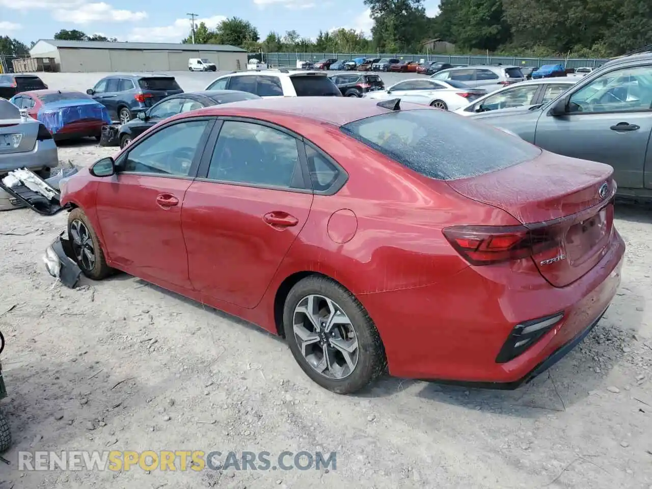 2 Photograph of a damaged car 3KPF24AD9ME319438 KIA FORTE 2021