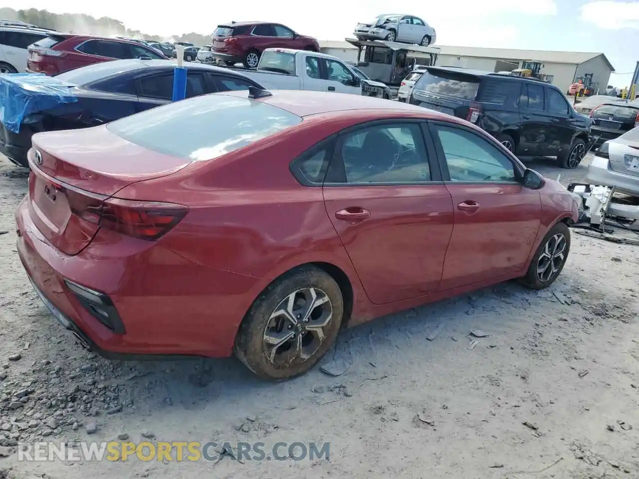 3 Photograph of a damaged car 3KPF24AD9ME319438 KIA FORTE 2021