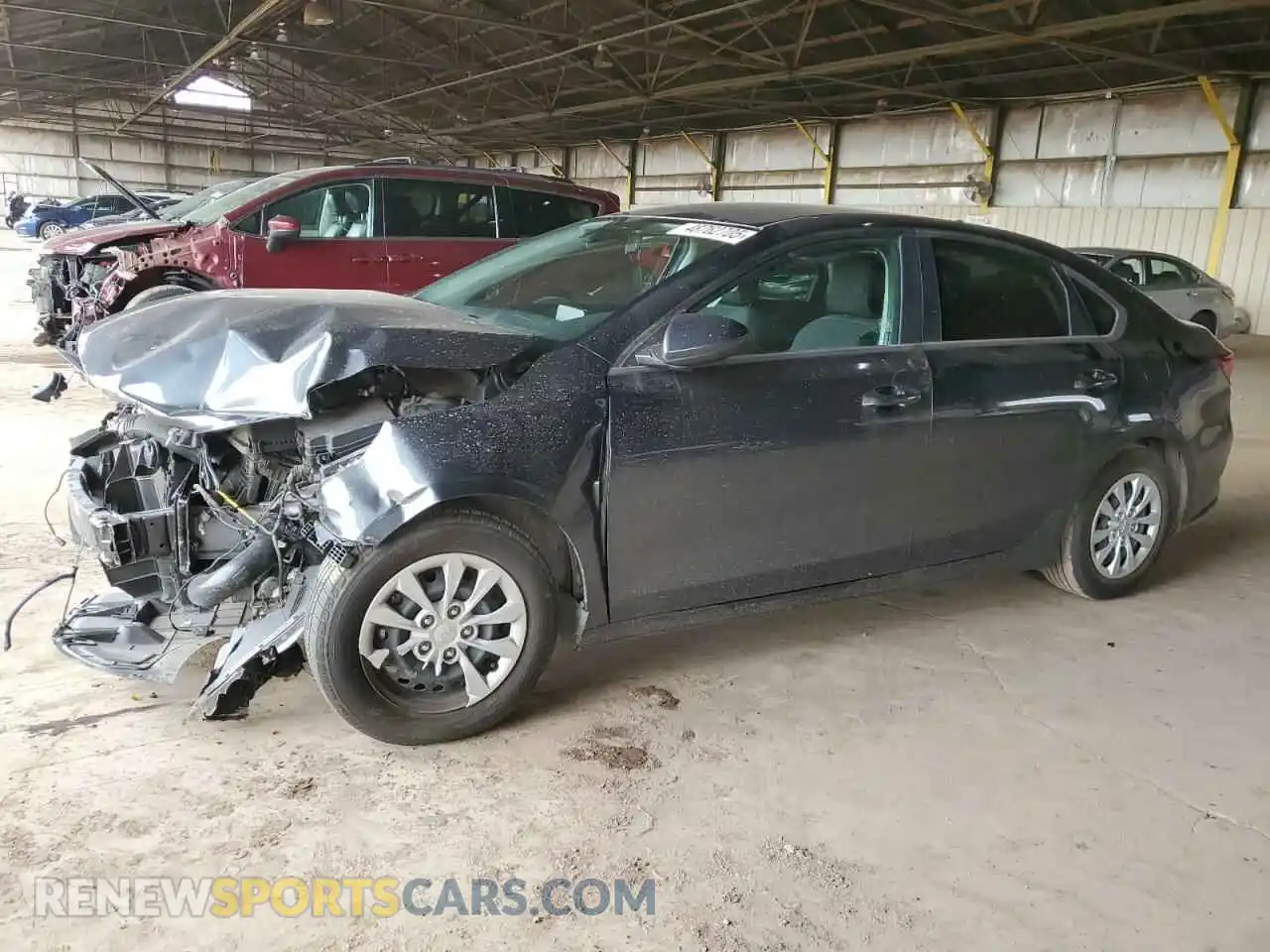 1 fotografías del automóvil dañado 3KPF24AD9ME320024 KIA FORTE 2021