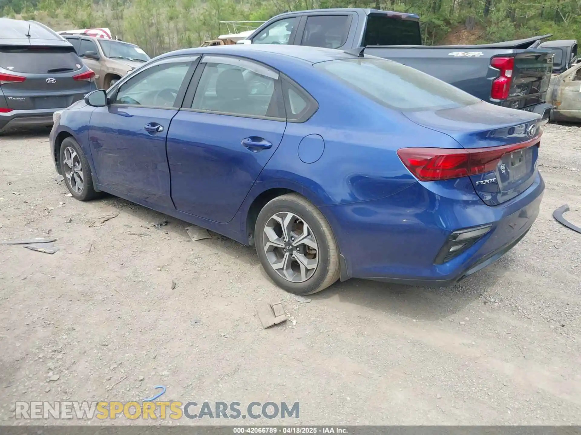 3 Photograph of a damaged car 3KPF24AD9ME320220 KIA FORTE 2021