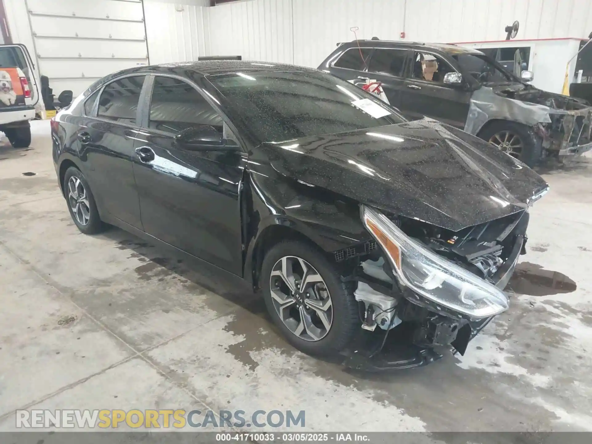 1 Photograph of a damaged car 3KPF24AD9ME320279 KIA FORTE 2021