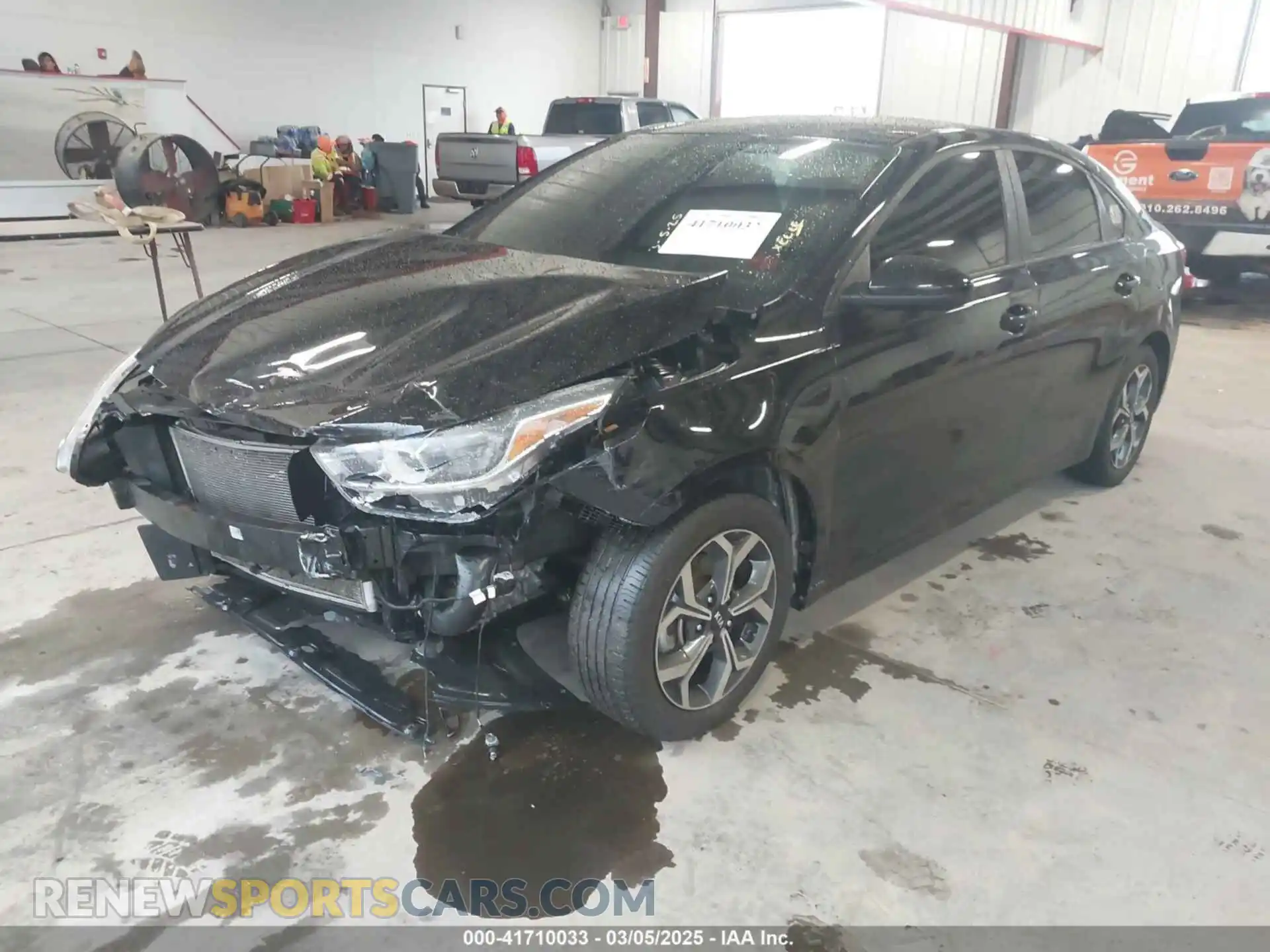 2 Photograph of a damaged car 3KPF24AD9ME320279 KIA FORTE 2021