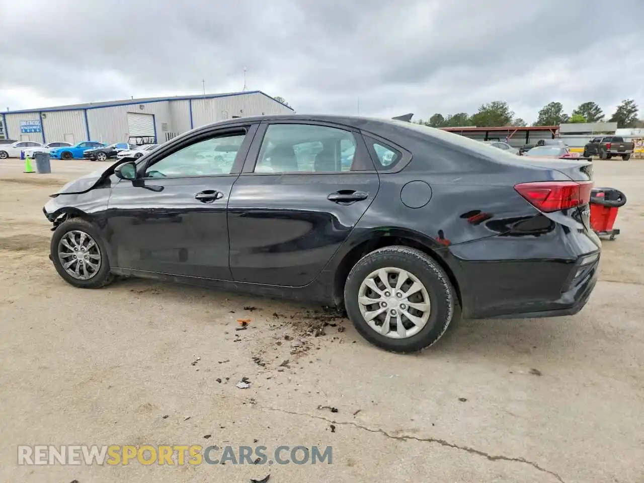 2 Photograph of a damaged car 3KPF24AD9ME323215 KIA FORTE 2021