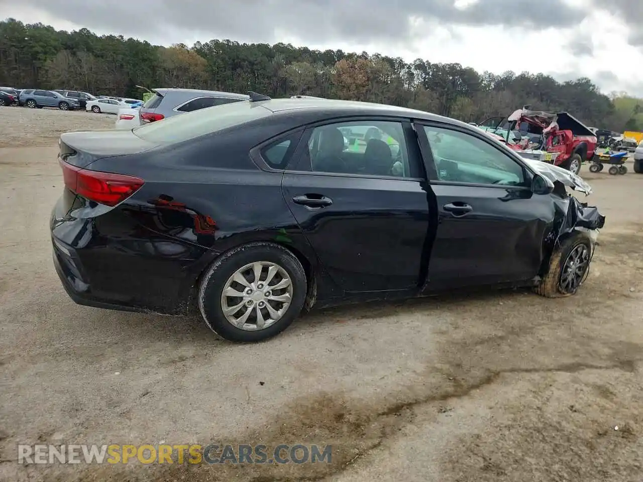 3 Photograph of a damaged car 3KPF24AD9ME323215 KIA FORTE 2021