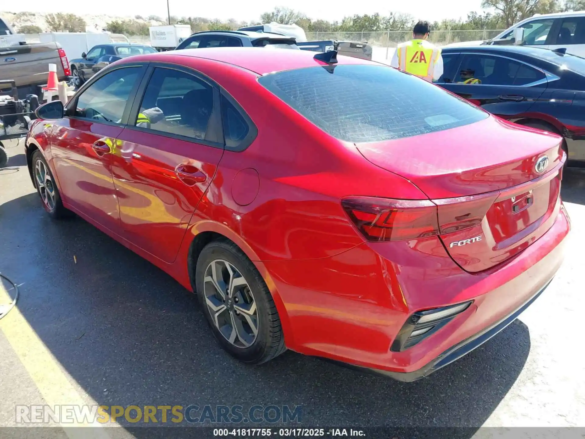 3 Photograph of a damaged car 3KPF24AD9ME330665 KIA FORTE 2021