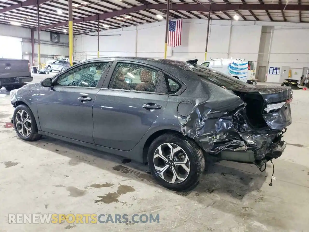 2 Photograph of a damaged car 3KPF24AD9ME336692 KIA FORTE 2021