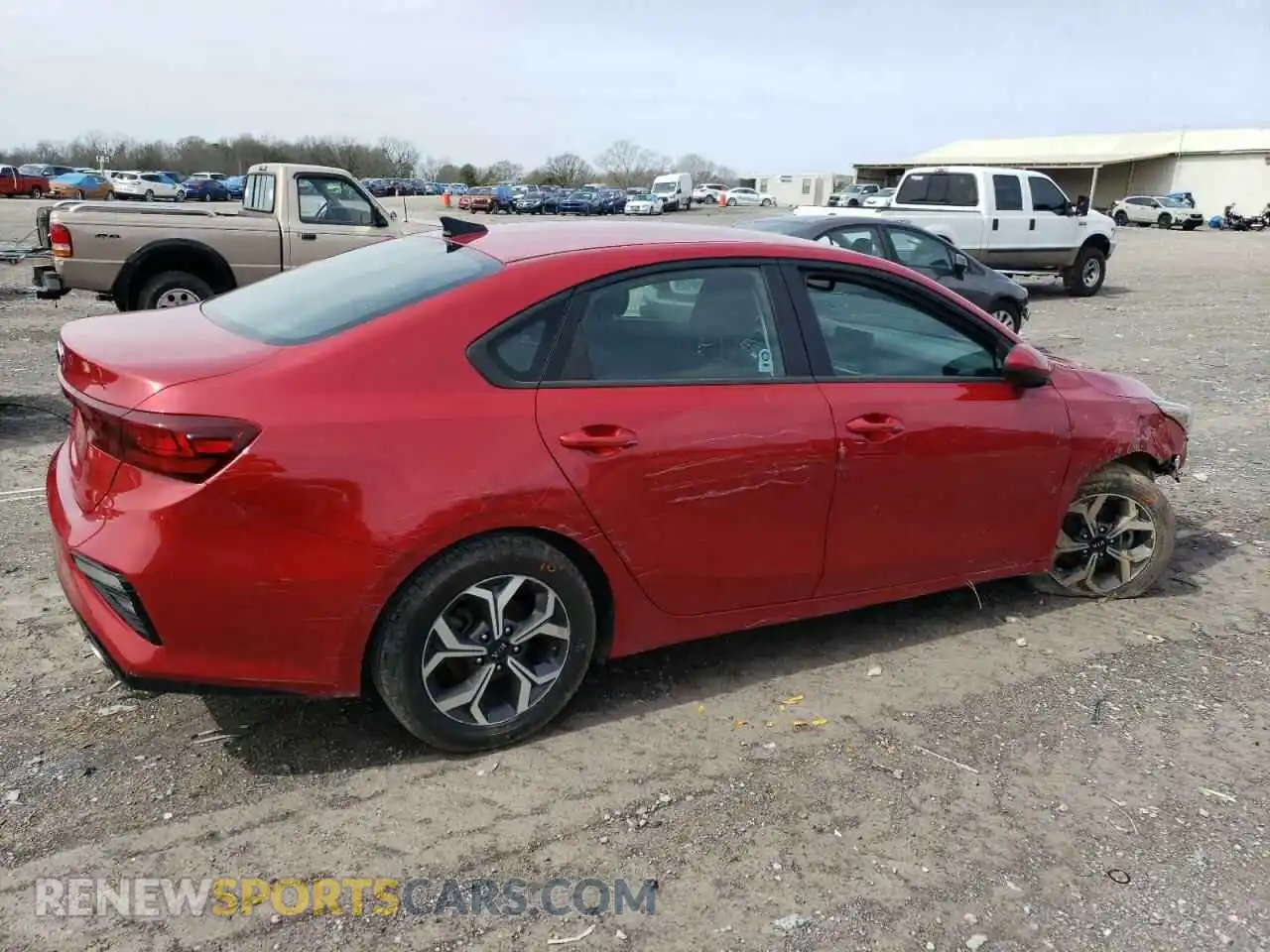 3 Photograph of a damaged car 3KPF24AD9ME337681 KIA FORTE 2021