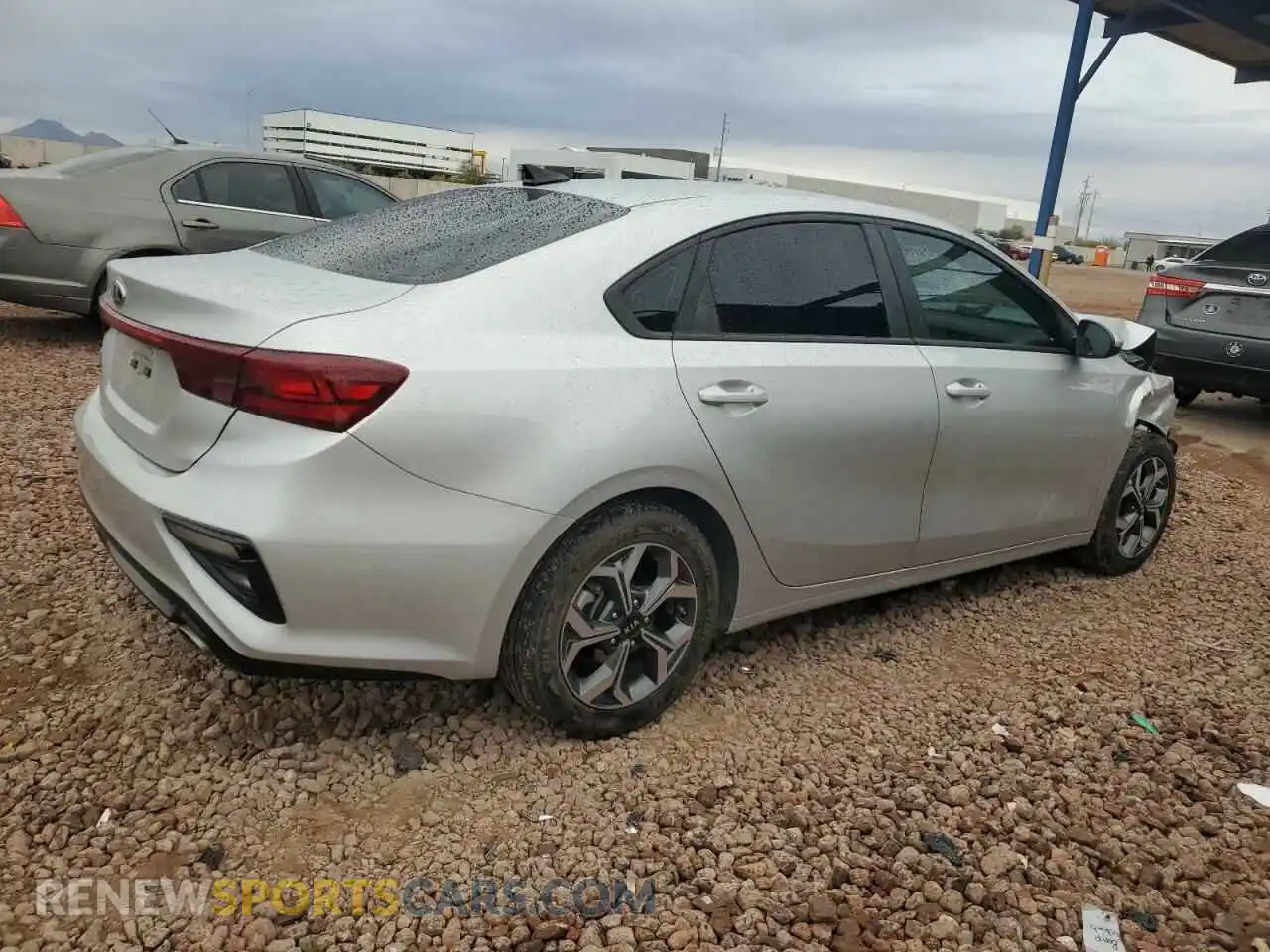 3 Photograph of a damaged car 3KPF24AD9ME341889 KIA FORTE 2021