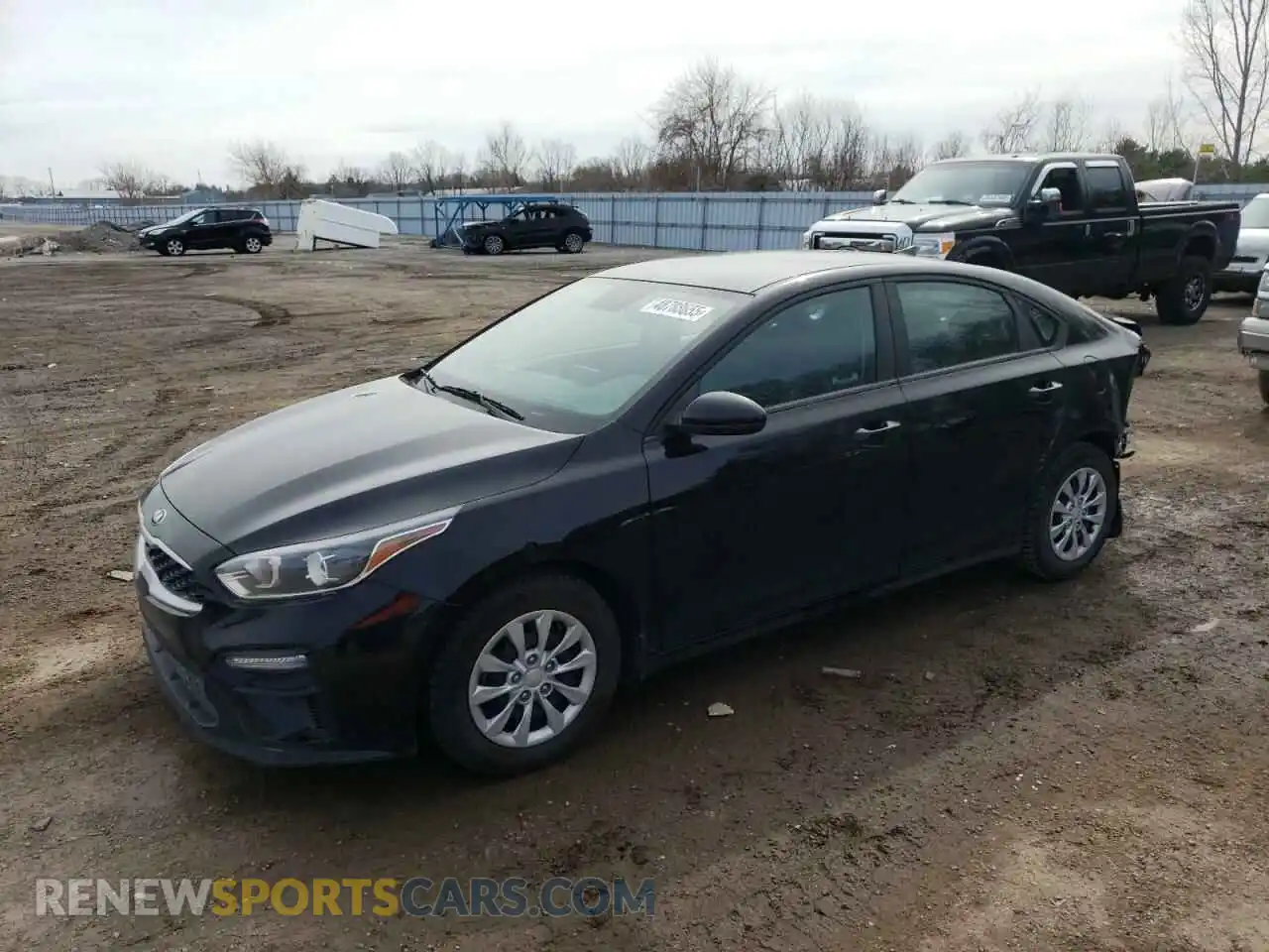 1 Photograph of a damaged car 3KPF24AD9ME345263 KIA FORTE 2021