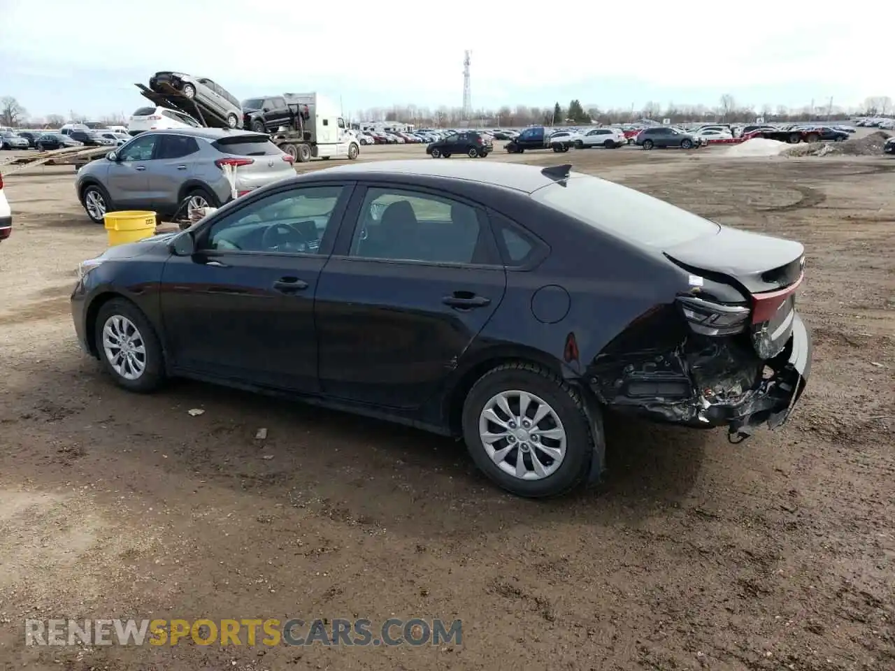 2 Photograph of a damaged car 3KPF24AD9ME345263 KIA FORTE 2021