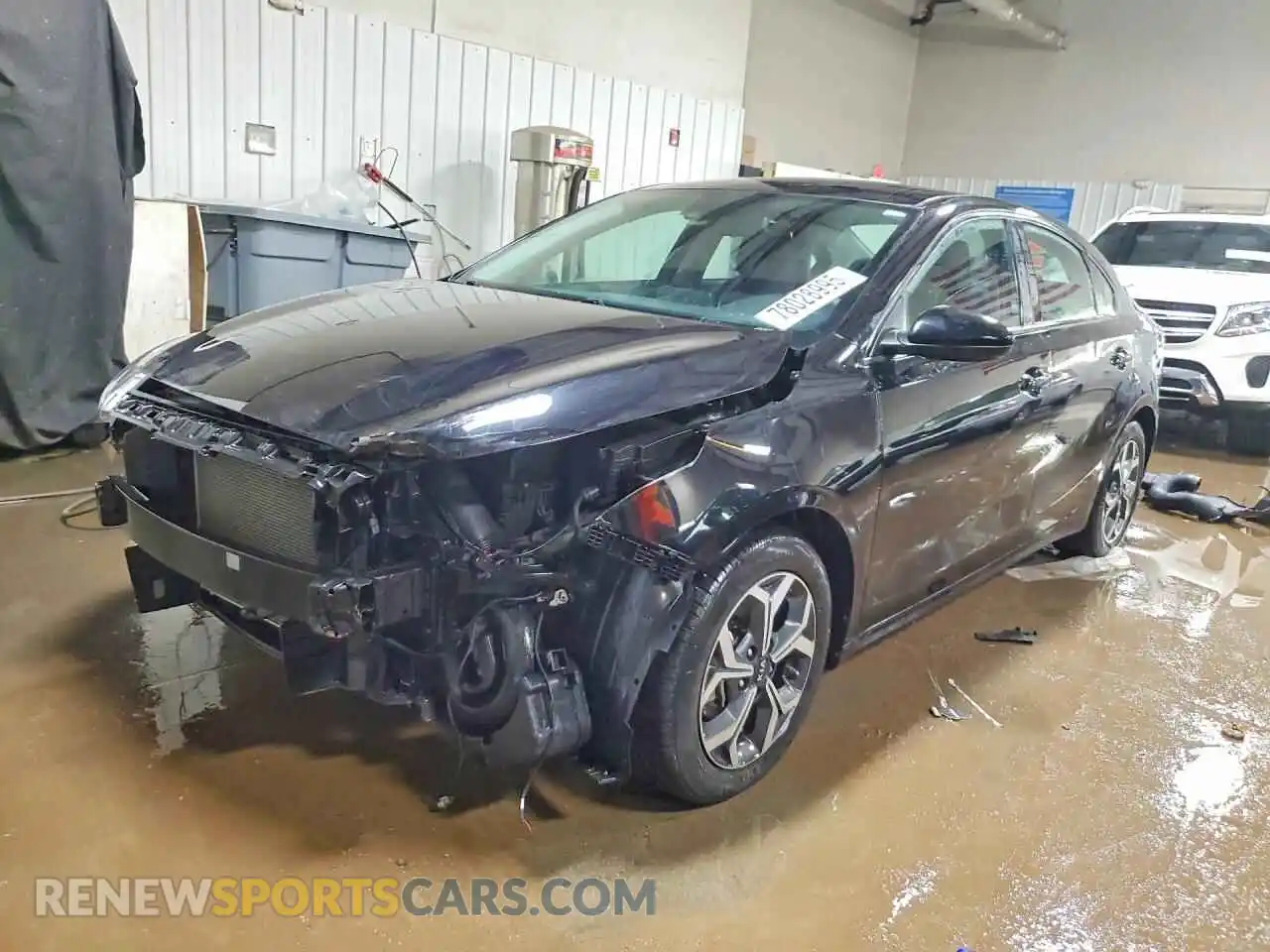 1 Photograph of a damaged car 3KPF24AD9ME346770 KIA FORTE 2021