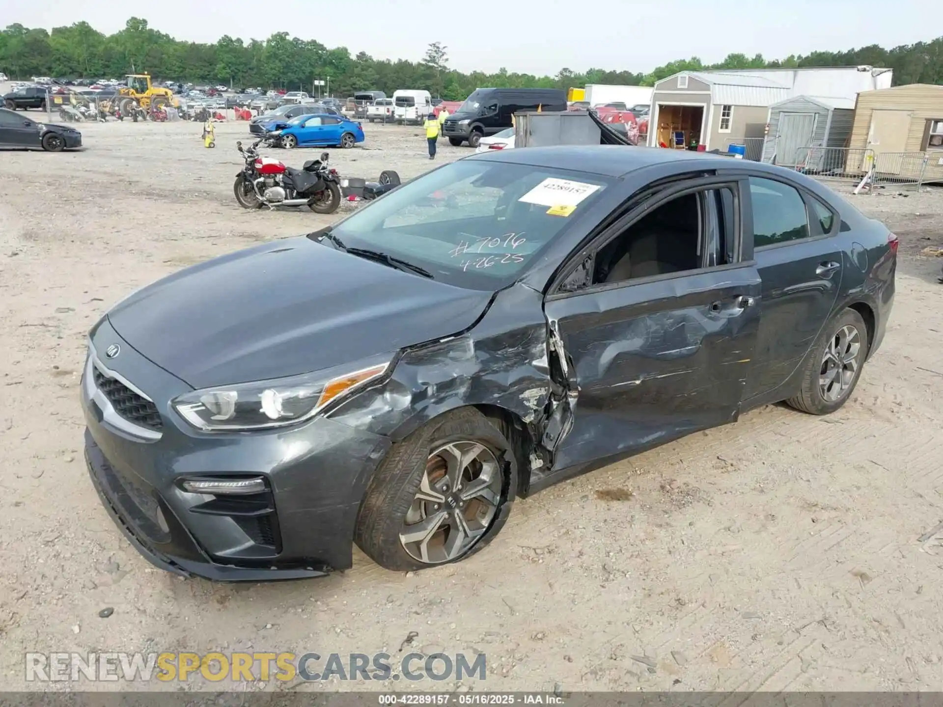 2 Photograph of a damaged car 3KPF24AD9ME347076 KIA FORTE 2021