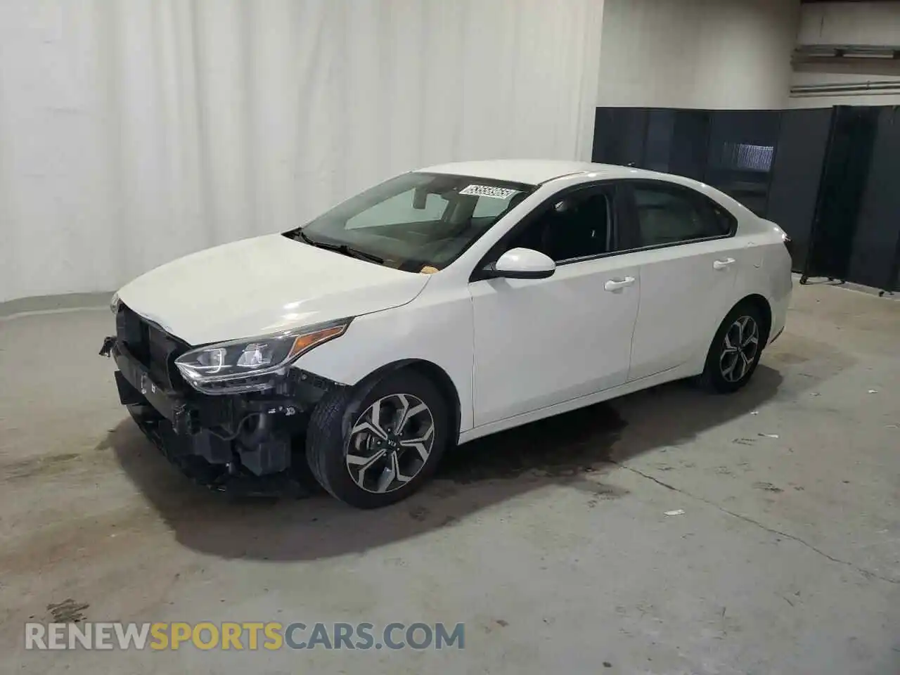 1 Photograph of a damaged car 3KPF24AD9ME348860 KIA FORTE 2021