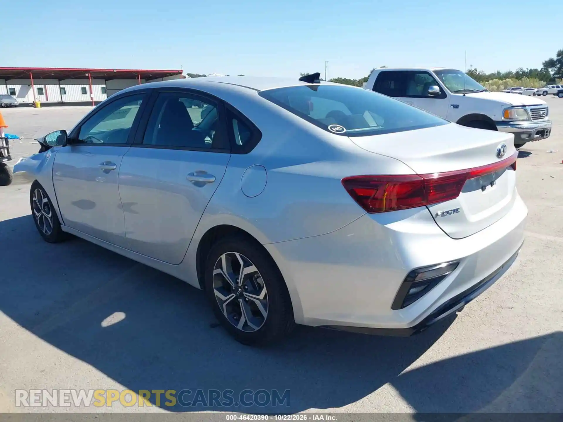 3 Photograph of a damaged car 3KPF24AD9ME349085 KIA FORTE 2021
