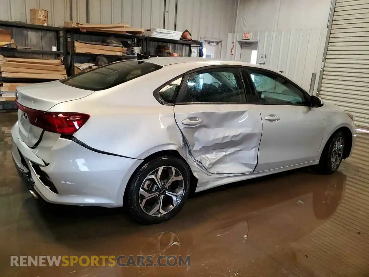 3 Photograph of a damaged car 3KPF24AD9ME349670 KIA FORTE 2021