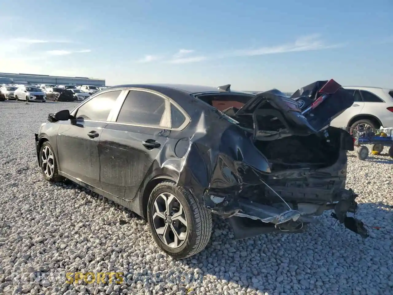 2 Photograph of a damaged car 3KPF24AD9ME351757 KIA FORTE 2021